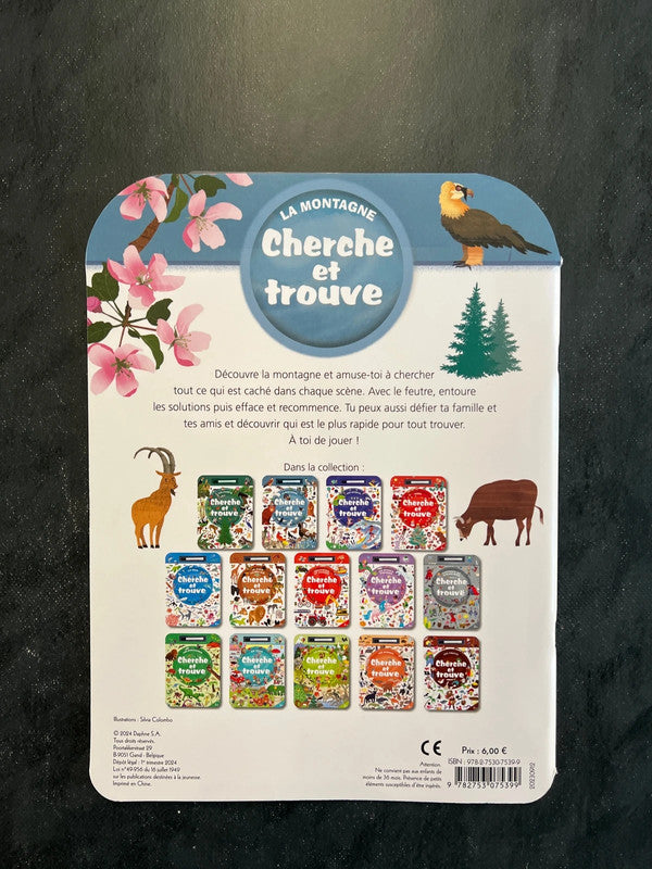 Cherche et trouve - la montagne