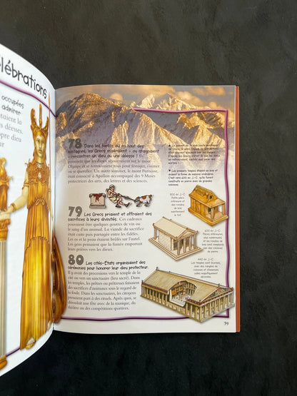 Livre 100 infos à connaître - la Grèce antique