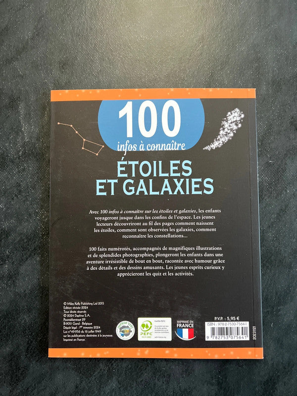 100 infos à connaître - étoiles et galaxies