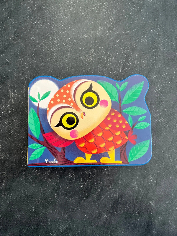 Livre cartonné - chouette