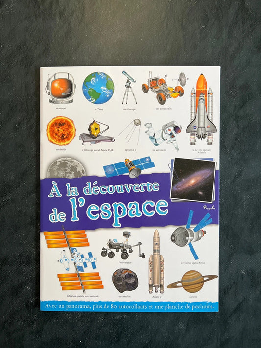 Livre d’activités - À la découverte de l’espace