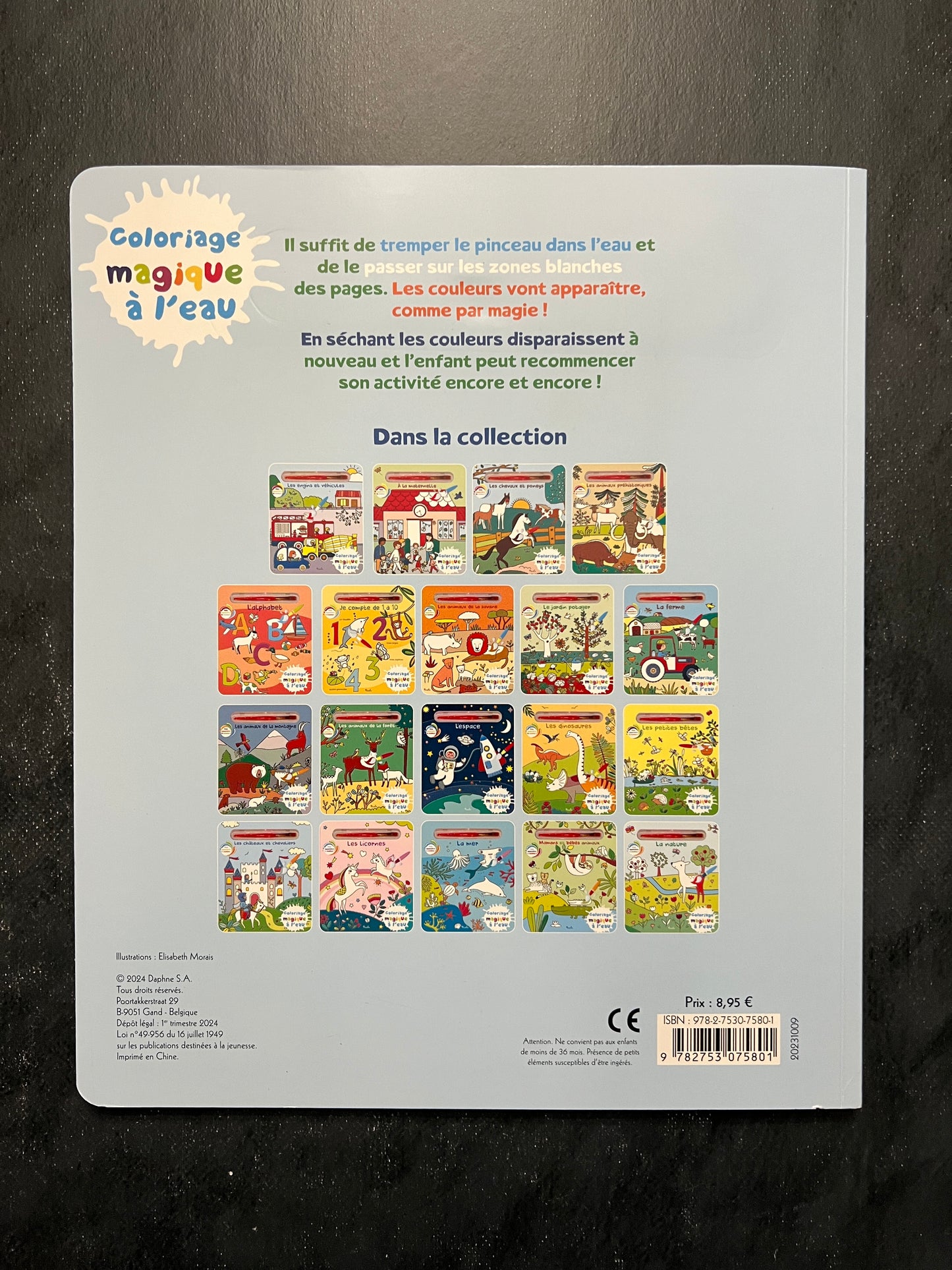 Coloriage magique à l'eau - les chevaux et poneys