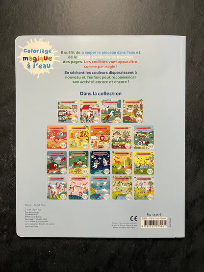 Coloriage magique à l'eau - les chevaux et poneys