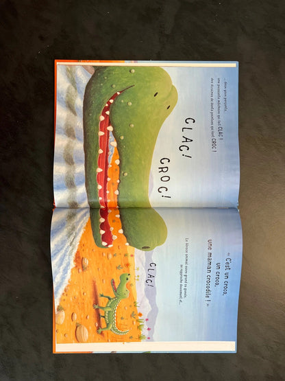 Livre - les crocos aussi ont besoin de bisous !
