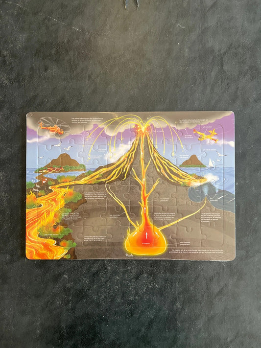 Puzzle - les volcans