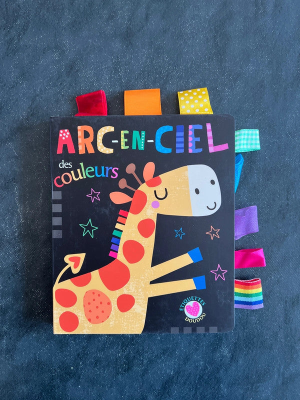 Livre cartonné - arc en ciel des couleurs