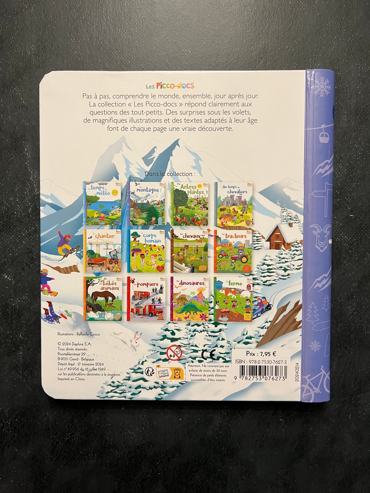 Livre à volets - la montagne