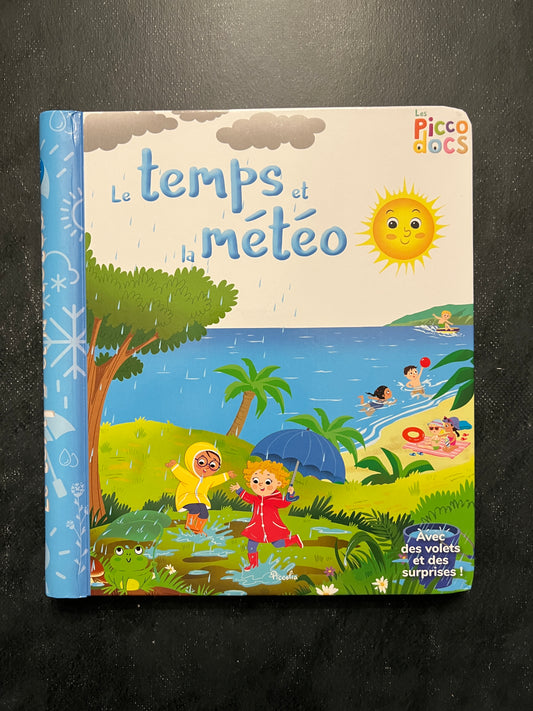 Livre à volets - le temps et la météo