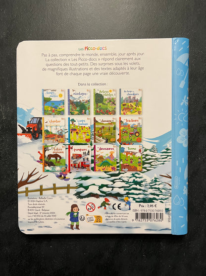 Livre à volets - le temps et la météo