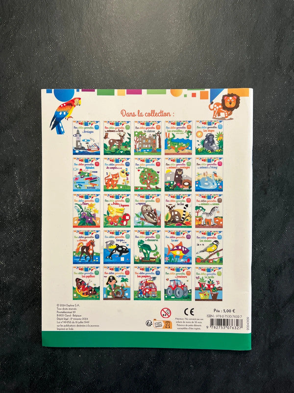 Mon atelier de gommettes - le zoo