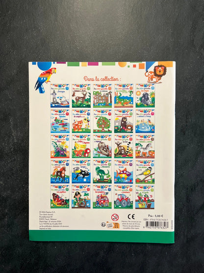 Mon atelier de gommettes - le zoo