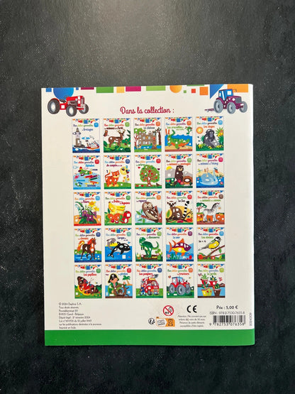 Mon atelier de gommettes - les tracteurs