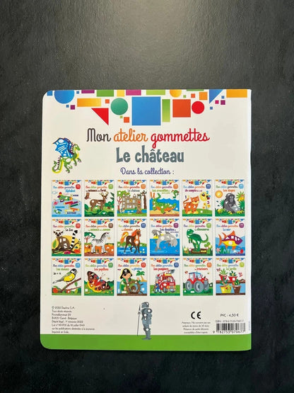 Mon atelier de gommettes - Le château | Dès 3 ans