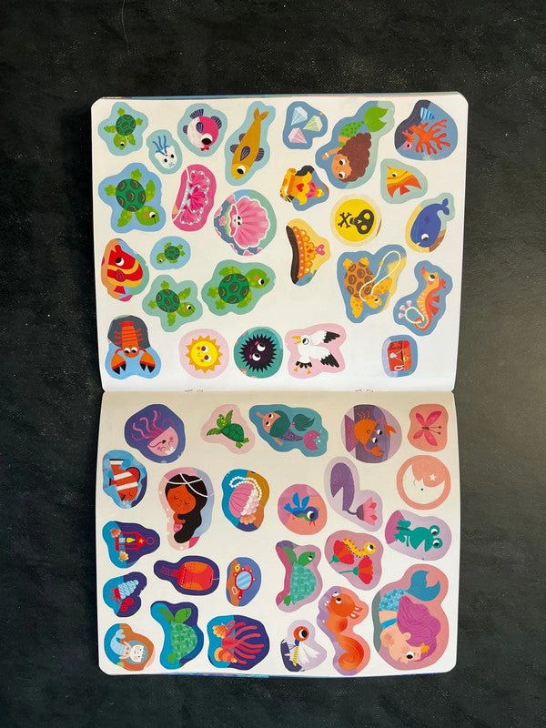 100 autocollants repositionnables - les sirènes