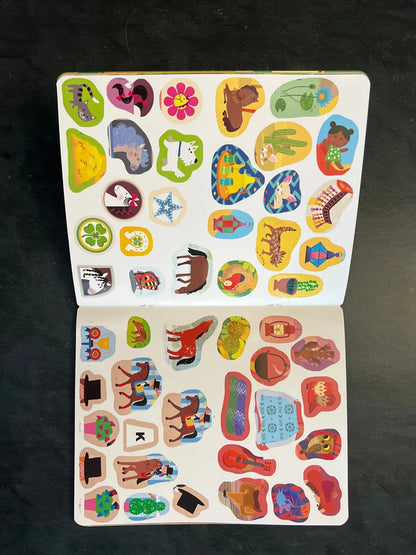 100 autocollants repositionnables - les cavalières