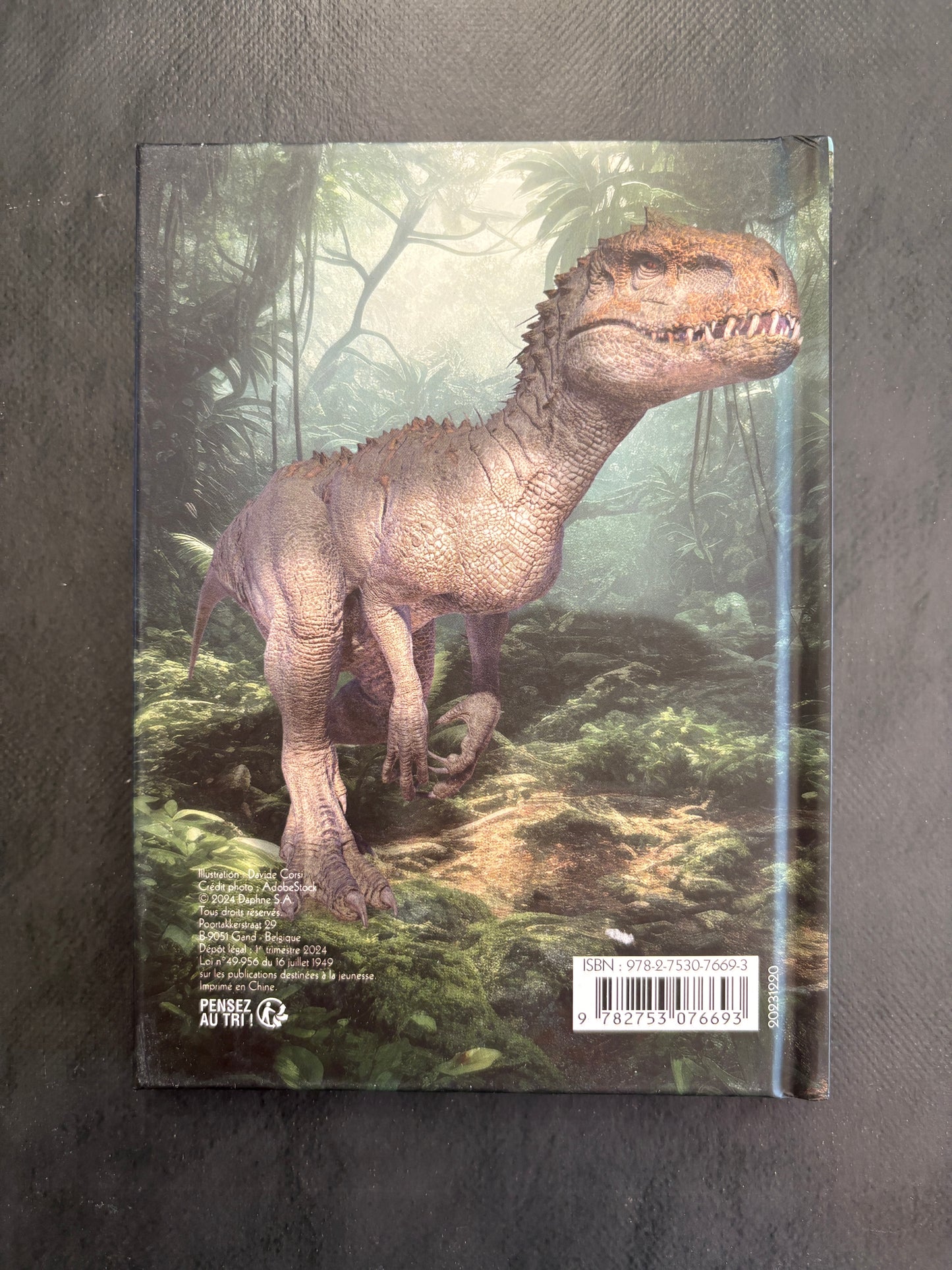Carnet de notes - dinosaure