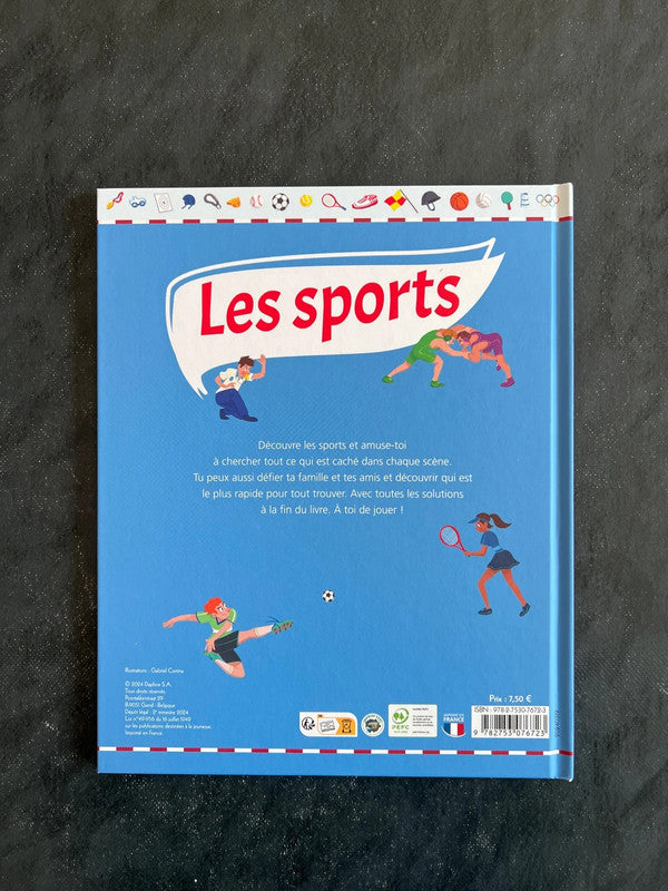 Cherche et trouve - les sports