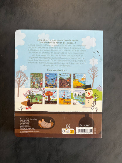 Livre cartonné - les saisons de l'arbre