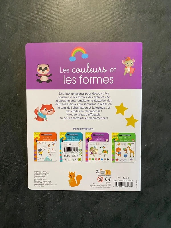 Jeux et activités - Les couleurs et les formes