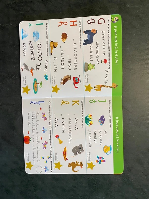 Jeux et activités - Les lettres et l'alphabet