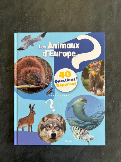 40 questions/réponses - les animaux d’Europe