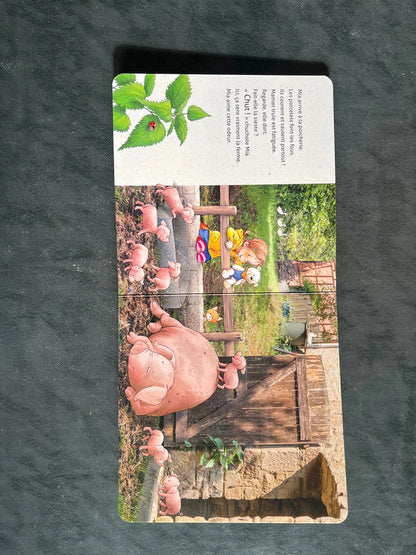 Mia découvre le monde - à la ferme