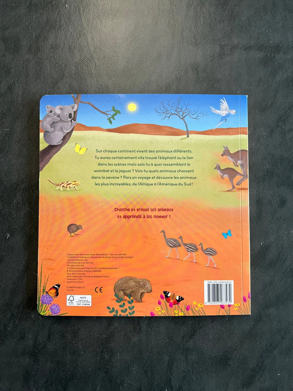 Mon premier cherche et trouve - les animaux autour du monde