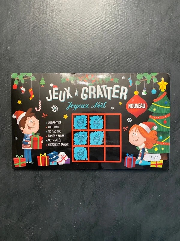 Jeux à gratter - joyeux Noël