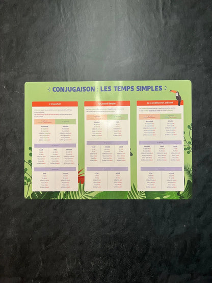 Poster - conjugaison des temps simples