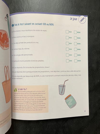 Mon gros cahier pour protéger ma planète