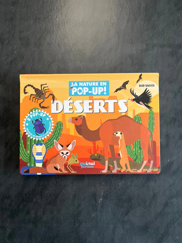La nature en pop-up ! - déserts