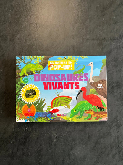 La nature en pop-up ! - dinosaures vivants