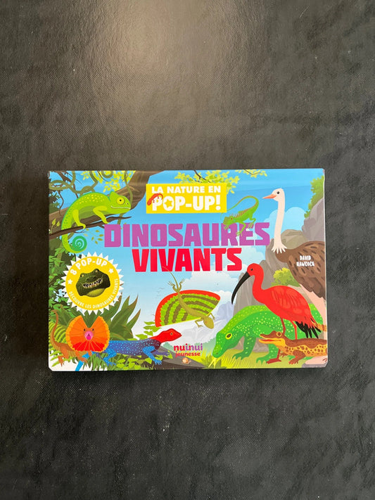 La nature en pop-up ! - dinosaures vivants
