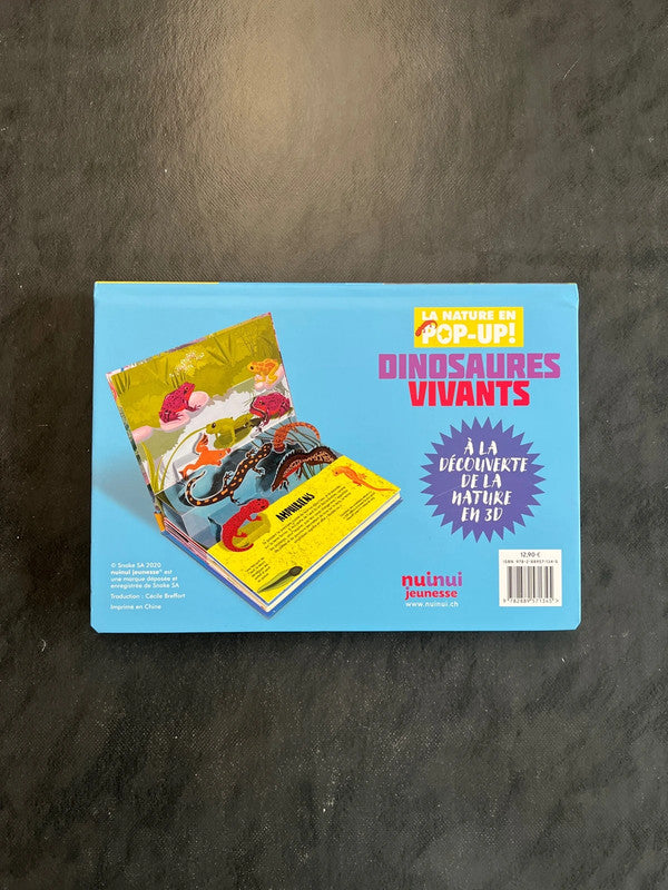 La nature en pop-up ! - dinosaures vivants