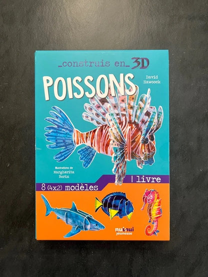 Construis en 3D - poissons