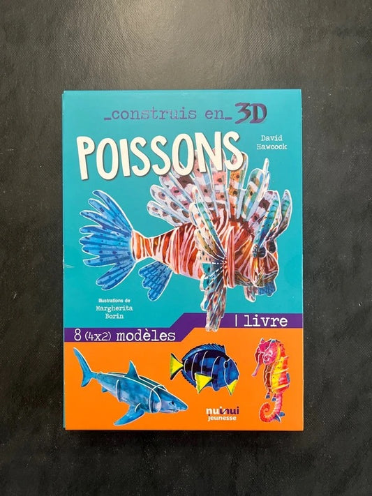 Construis en 3D - poissons