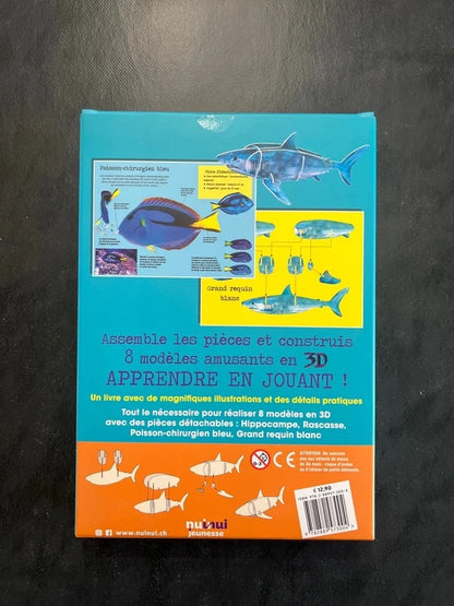 Construis en 3D - poissons