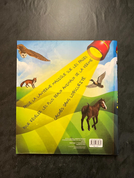 Lanterne magique - pars à la recherche des animaux de la ferme