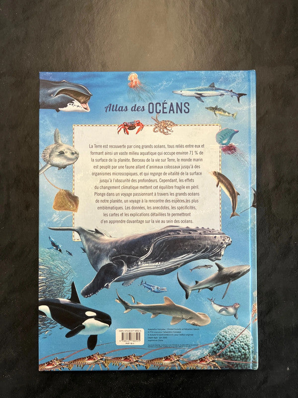Atlas des océans - à la découverte du monde marin