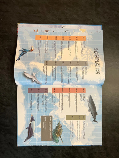 Atlas des océans - à la découverte du monde marin