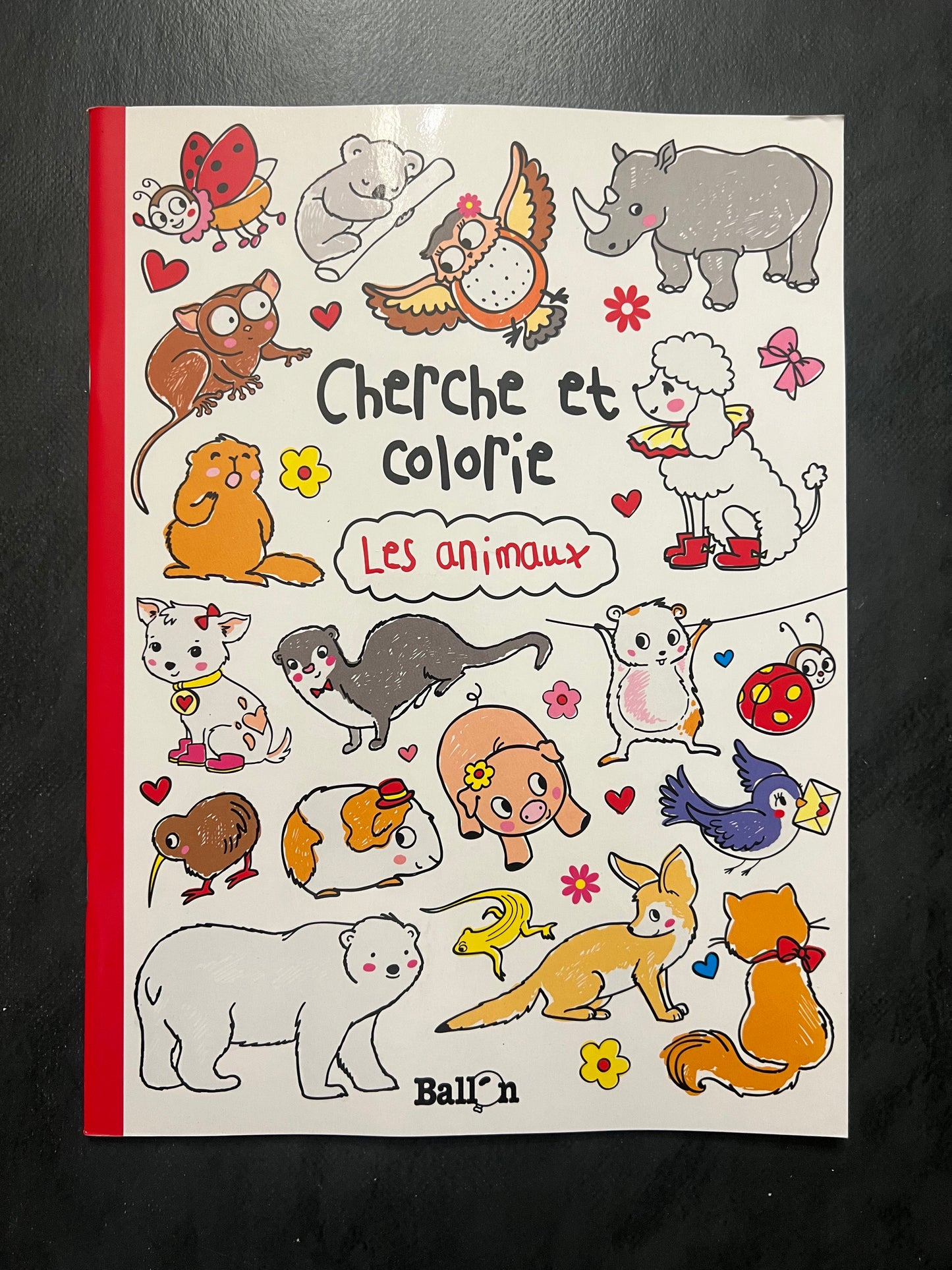 Cherche et colorie - les animaux