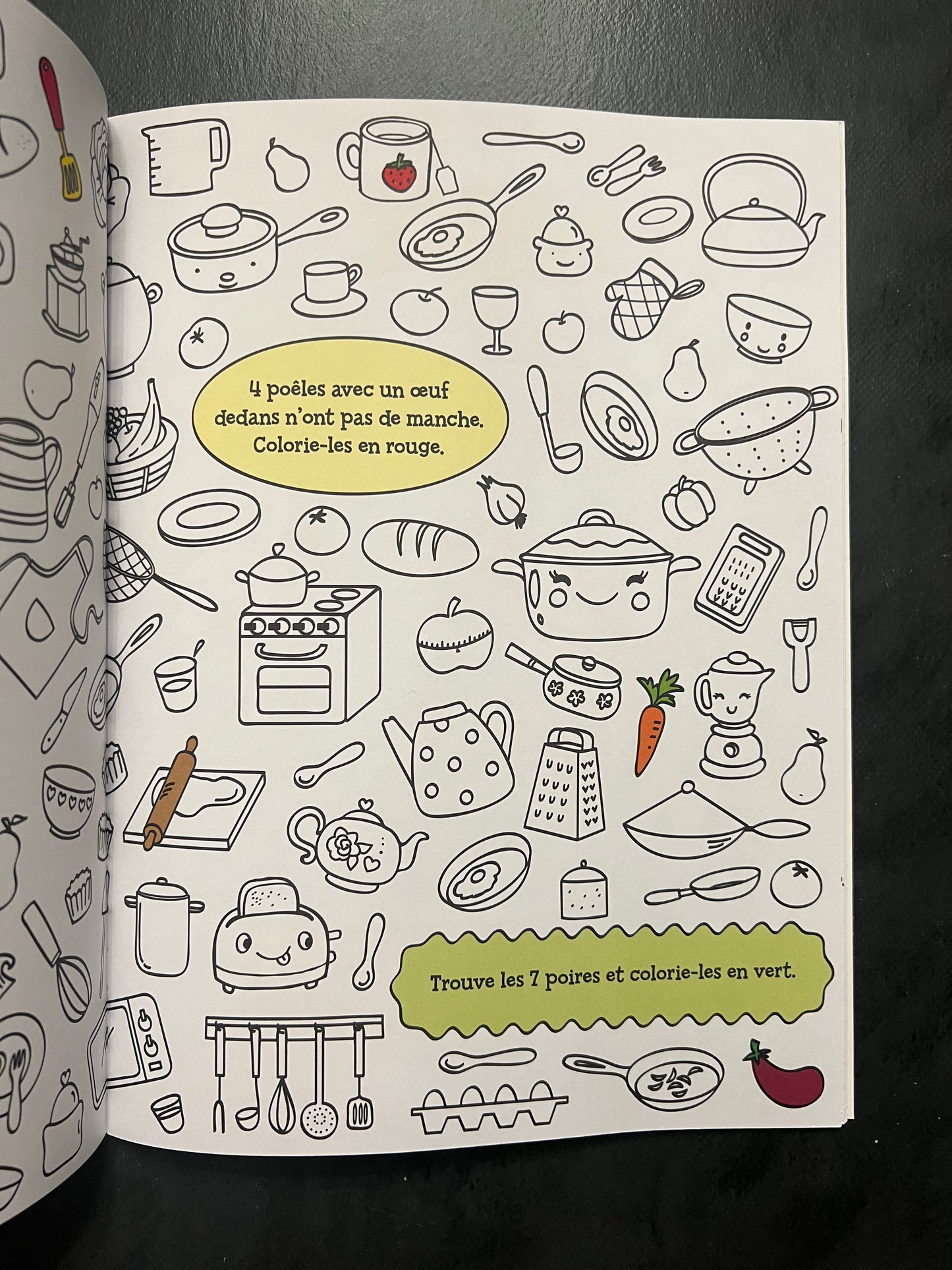 Cherche et colorie - ma maison et mon jardin