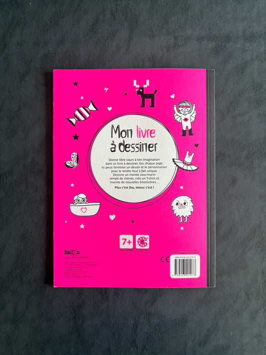 Mon livre à dessiner