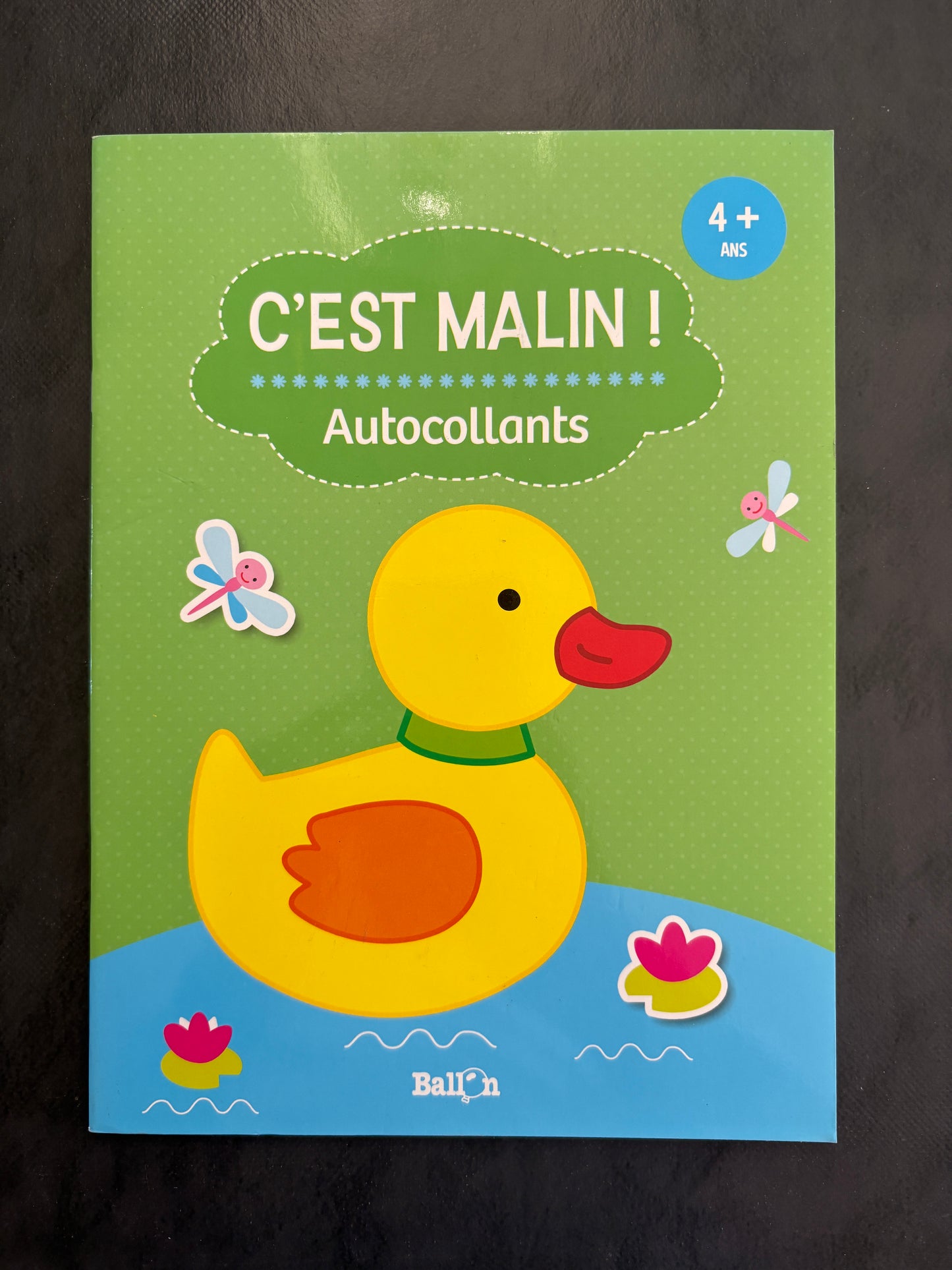 Livre d'autocollants - dès 4 ans