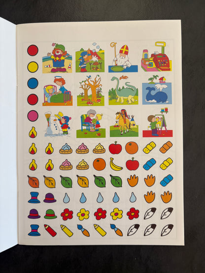Livre d'autocollants - dès 4 ans