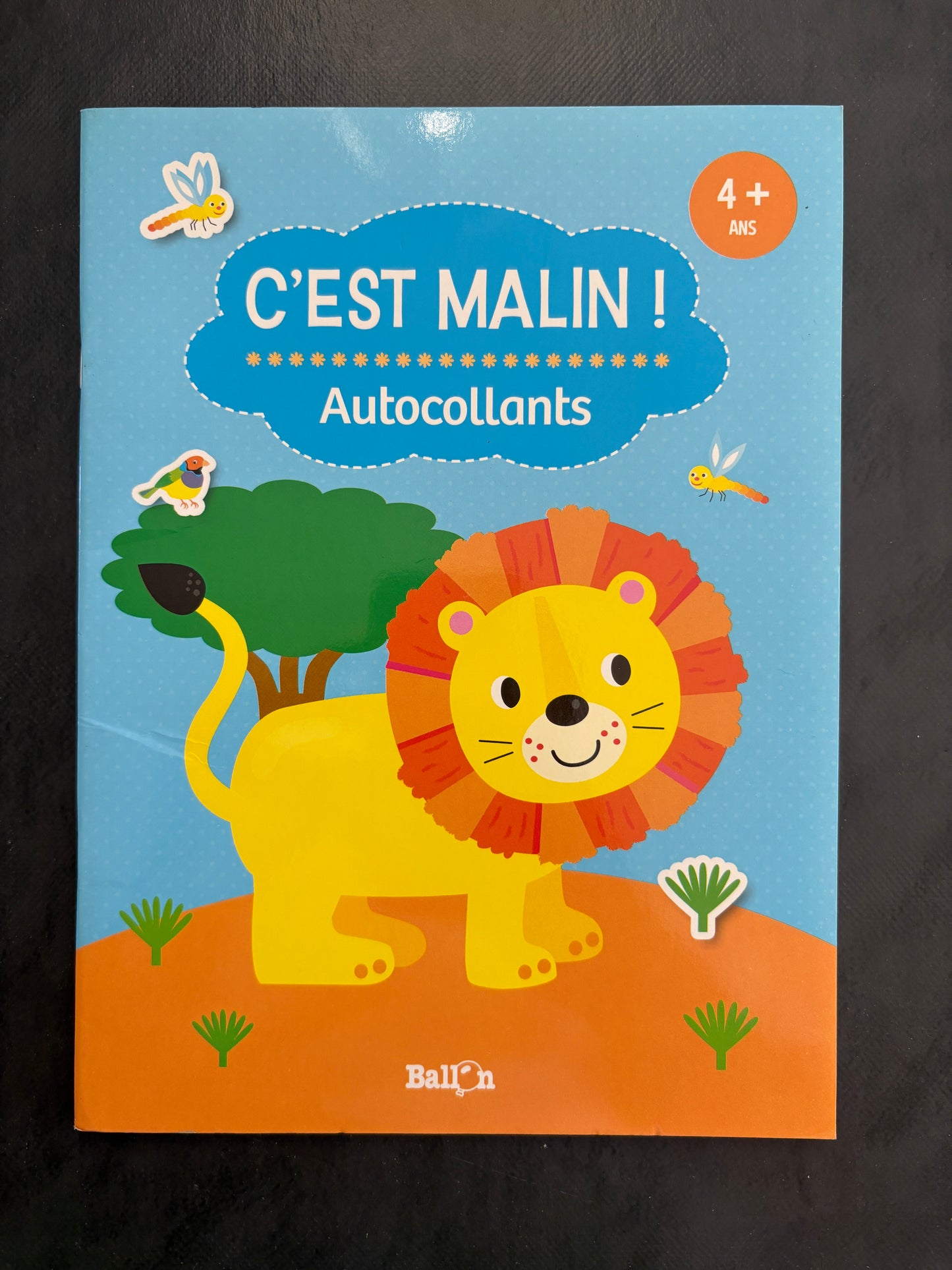 Livre d'autocollants - dès 4 ans