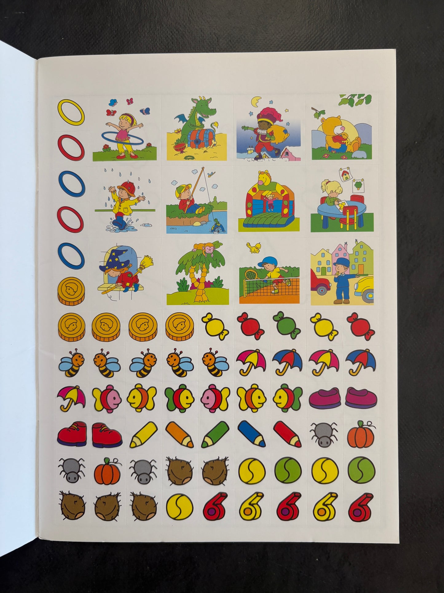 Livre d'autocollants - dès 4 ans