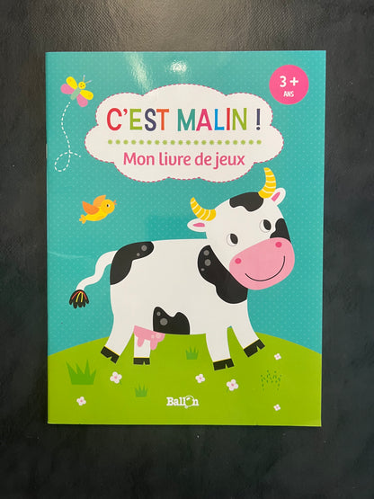 Mon livre jeux - dès 3 ans