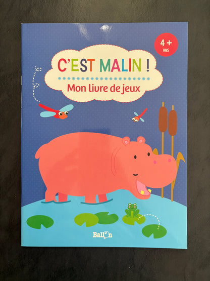 Mon livre jeux - dès 4 ans