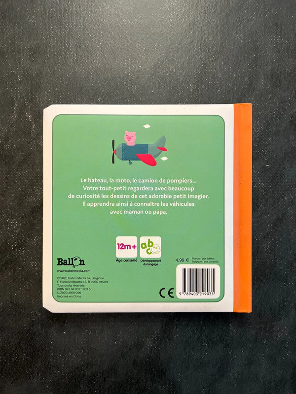 Mon premier imagier - les véhicules